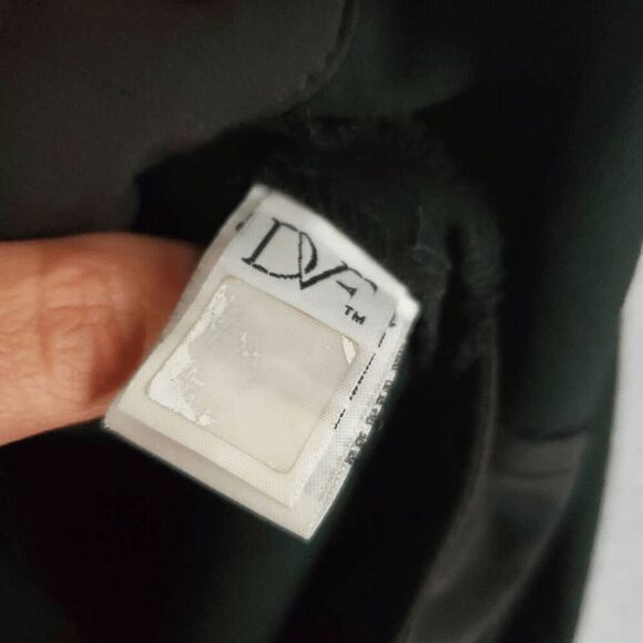 DVF Diane Von Furstenberg Women's LEELOU Braid Trim V Neck Sheath Dress 12 - Picture 5 of 9